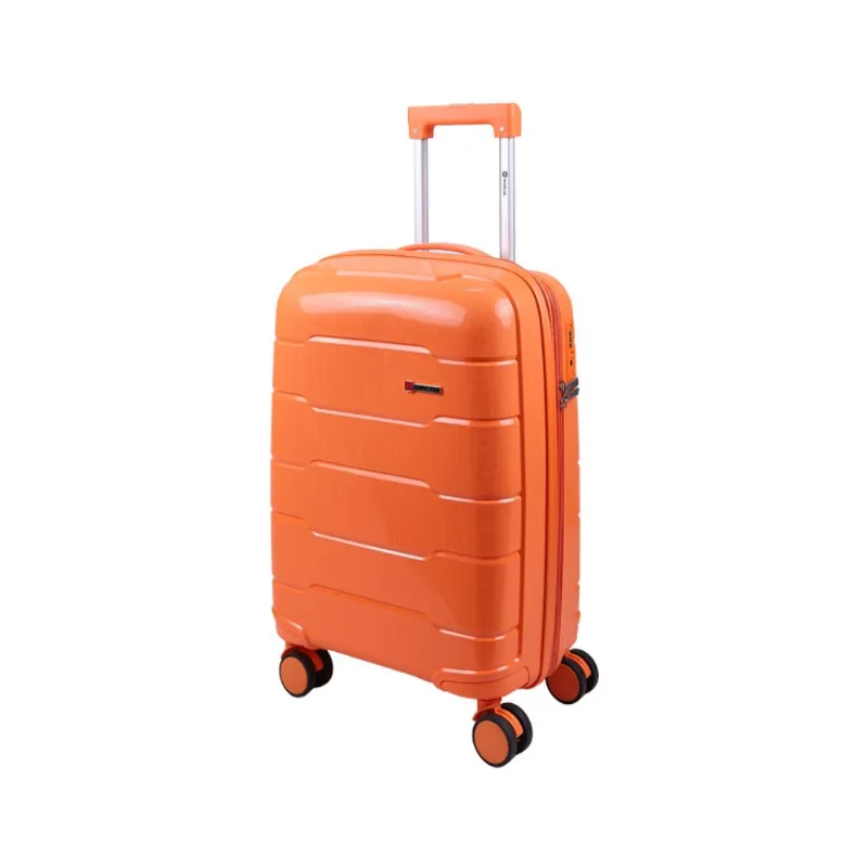 Mala Travelux Wengen Pequena 10 Kg Laranja – Expansível E Cadeado Tsa