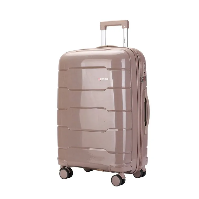 Mala Travelux Wengen Média 23 Kg Caqui – Expansível E Cadeado Tsa