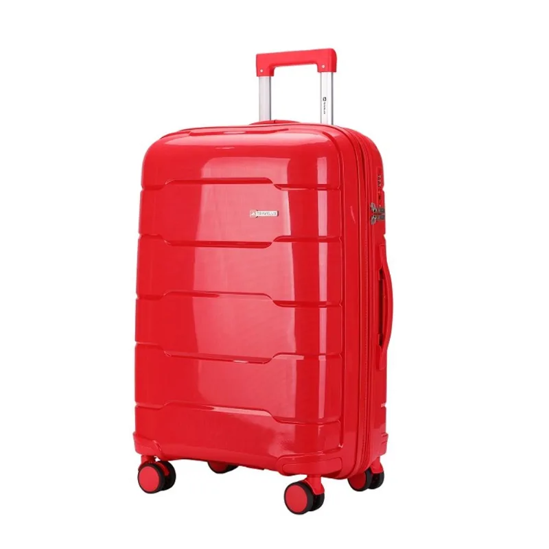 Mala Travelux Wengen Média 23 Kg Vermelha – Expansível E Cadeado Tsa