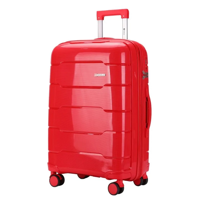Mala Travelux Wengen Grande 32 Kg Vermelha – Expansível E Cadeado Tsa