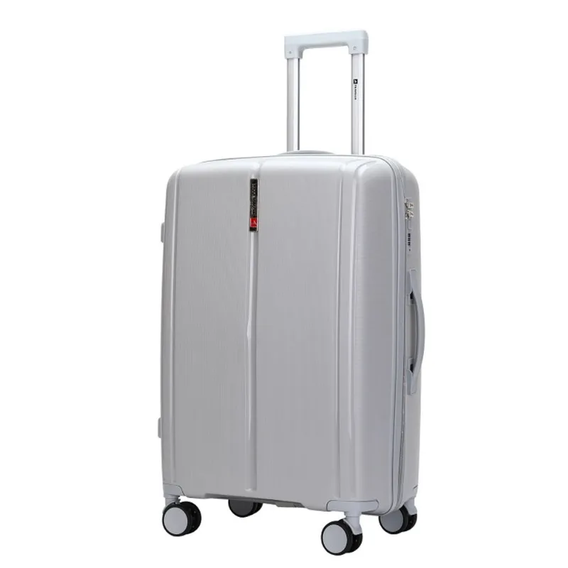 Mala Travelux Flums Grande 32 Kg Cinza - Polipropileno