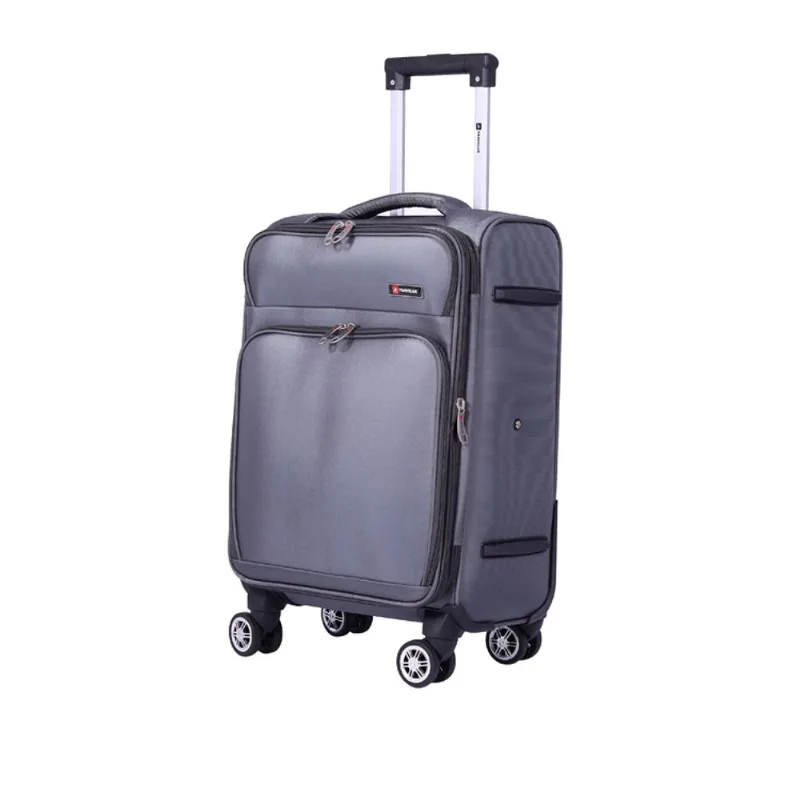 Mala Travelux Davos Soft Ultralight Pequena 10 Kg Cinza