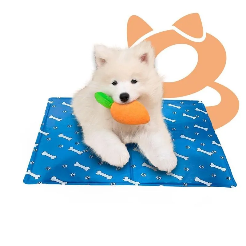 Tapete Pet Refrescante Gelado 65X50Cm Cachorro Gato Mec G