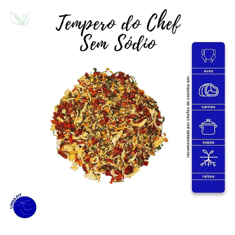 Tempero Do Chef Sem Sódio