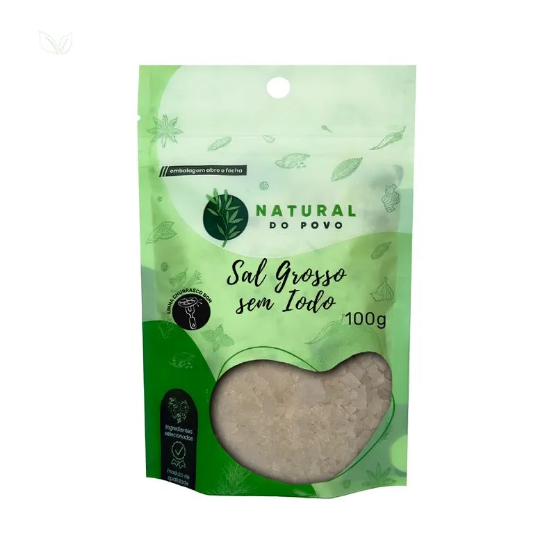 Sal Grosso Sem Iodo - 100g