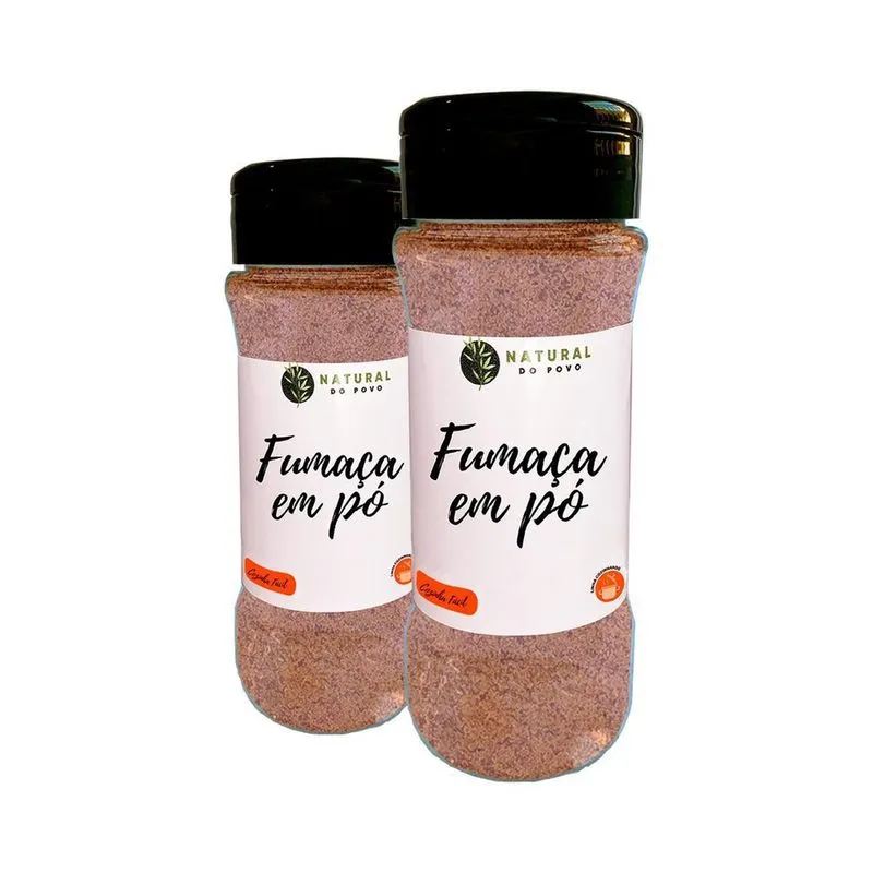 Fumaça Em Pó Alta Qualidade Kit 2 Pote Com Dosador 100G