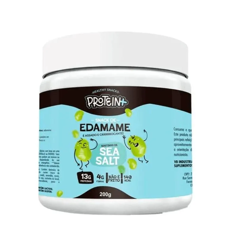 Edamame Sea Salt Snack Crocante 13g Prote 200g Protein Plus