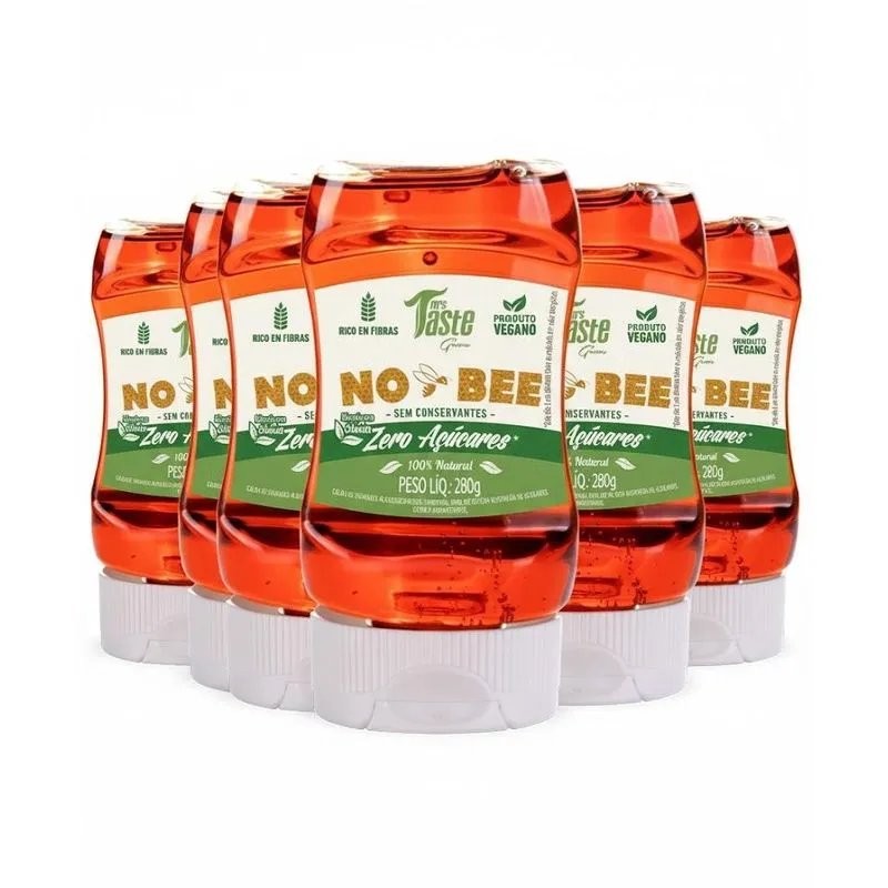 Kit 6 Mel-free 280g Natural E Saudavel Zero Açucar Mrs Taste