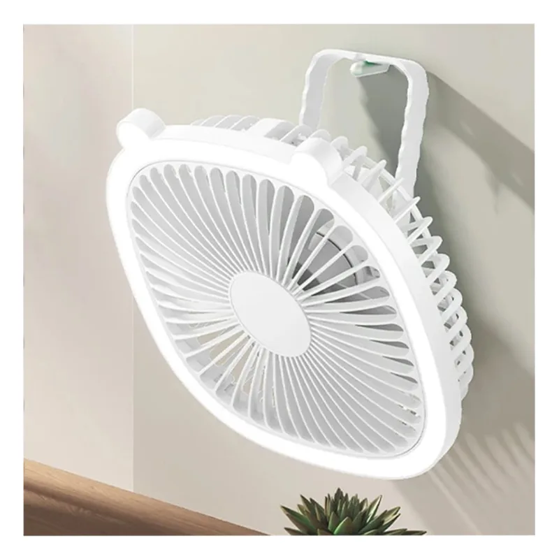 Mini Ventilador LED Portátil Recarregável USB 3 Velocidades 048
