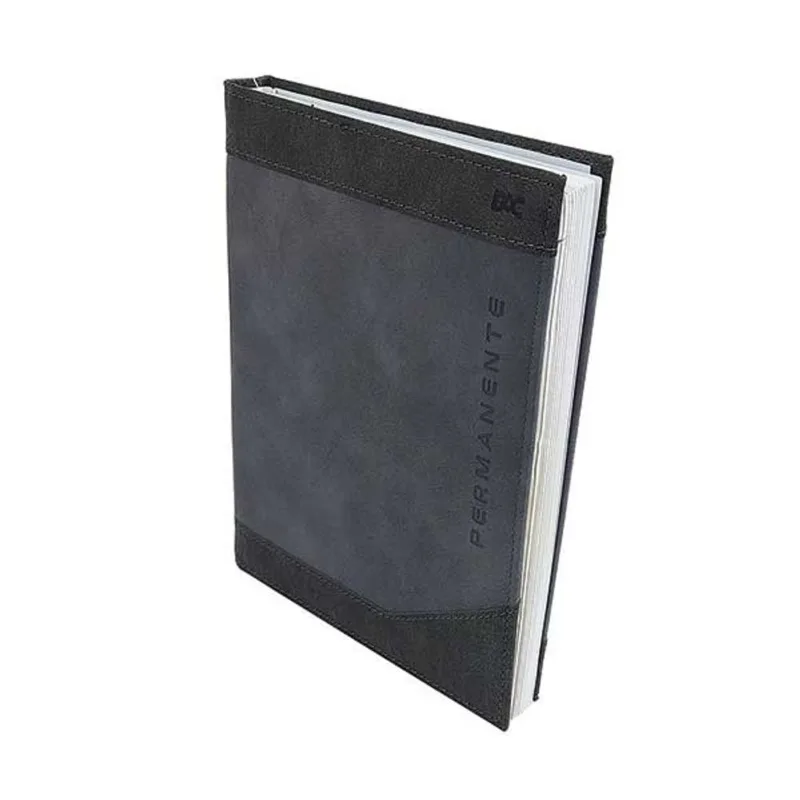 AGENDA PERMANENTE CHUMBO/CINZA/PRETA