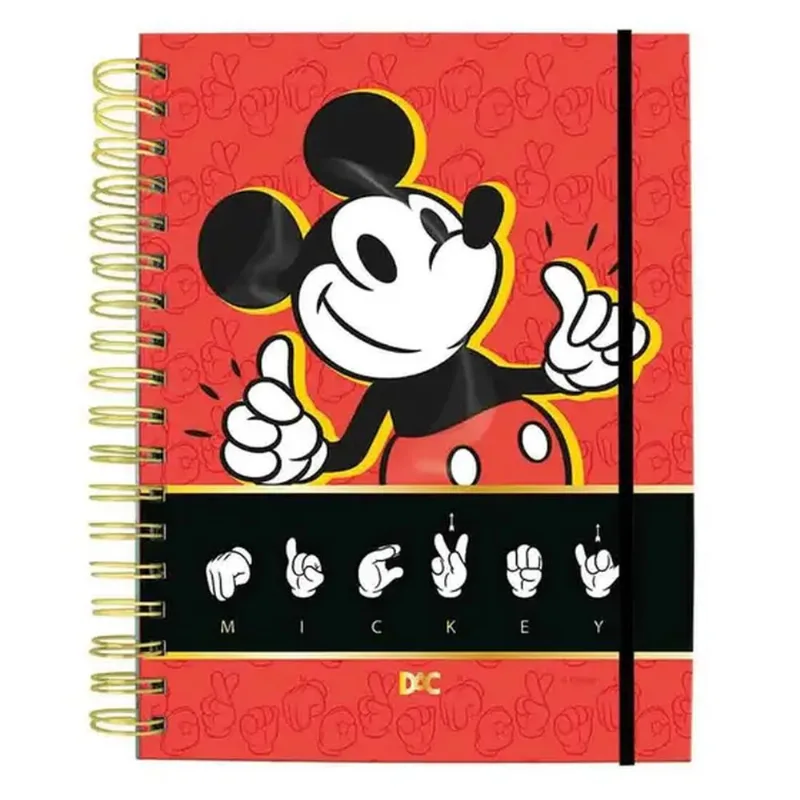 Caderno Smart Mini Mickey 80 Folhas 4194 - DAC