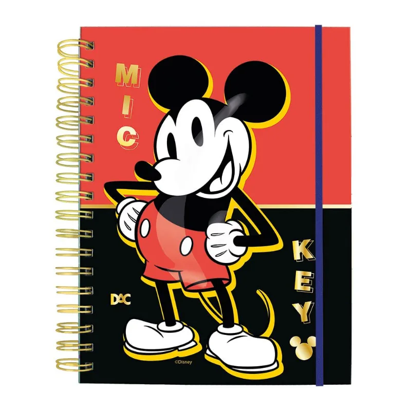 Caderno Smart Universitário Mickey 80 Folhas 4195 - DAC