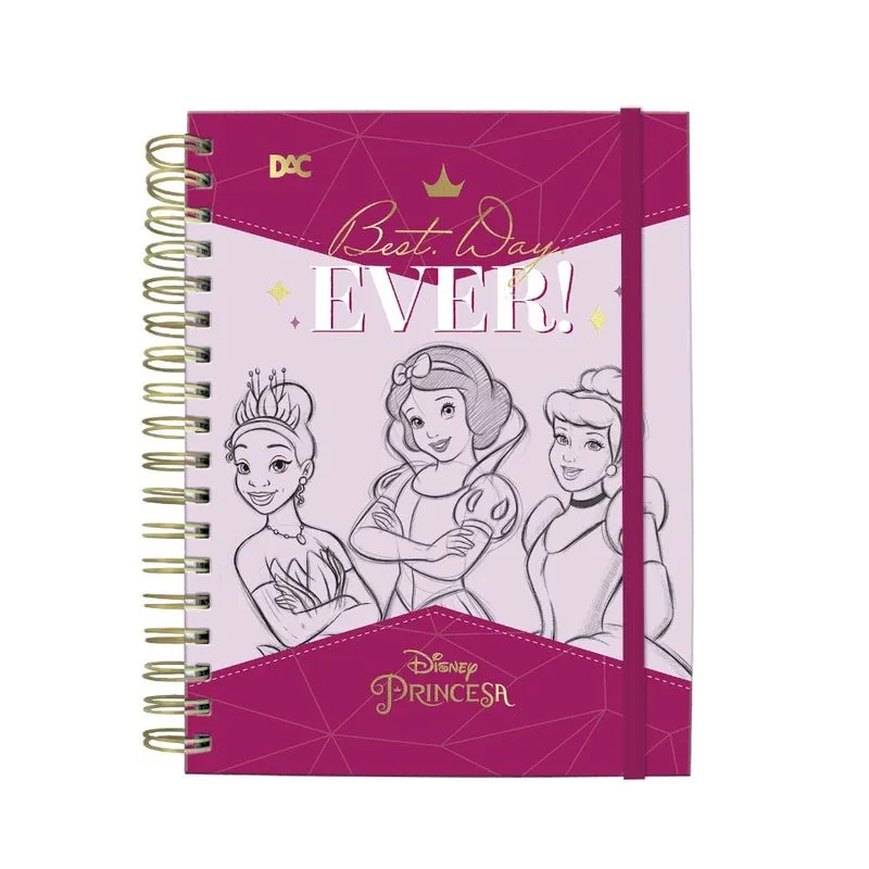 Caderno Colegial B5 Smart Dac Inteligente Princesas