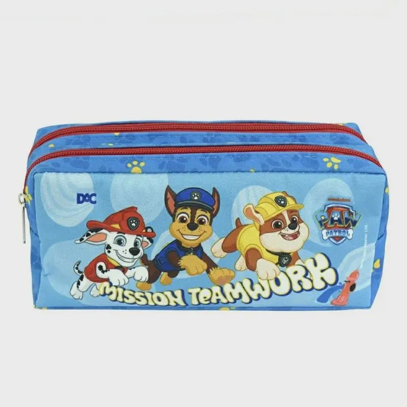Estojo duplo escolar Patrulha Canina Dac