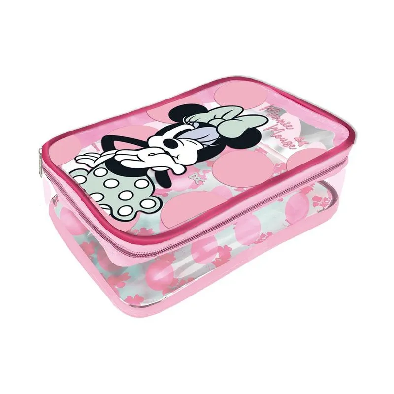 Estojo Baú Grande Minnie em pvc Cristal Dac - 4415
