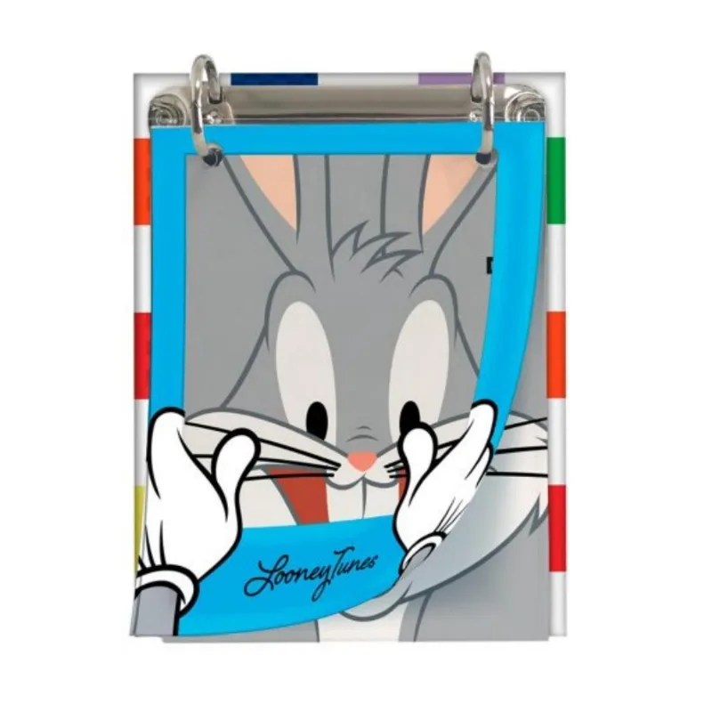 Porta Fichas Argolado Dac Com 80 Folhas - Looney Tunes