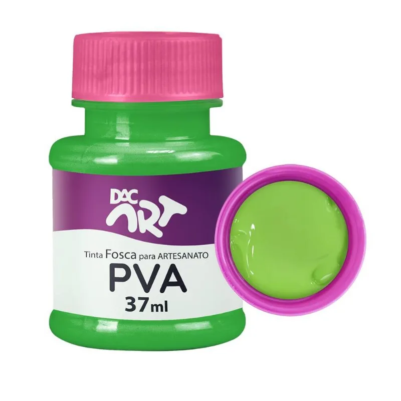 Tinta Pva Fosca 37ml Verde Folha Dac