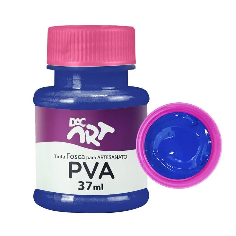 Tinta Pva Fosca 37ml Azul Turquesa Dac