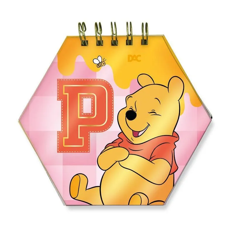 Mini Ficheiro Smart - Dac - Hexagonal Ursinho Pooh
