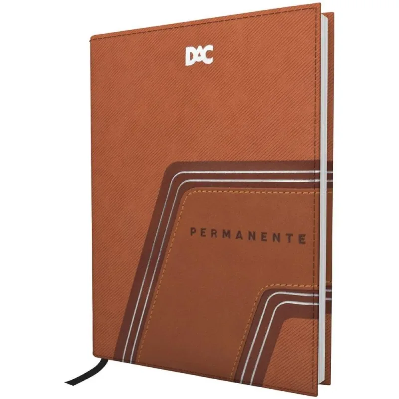 Agenda Permanente Cinza e Preta 168F.134X190MM