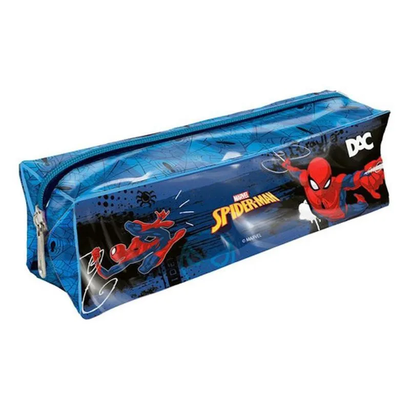 Estojo Escolar Homem Aranha Médio Em Pvc Dac