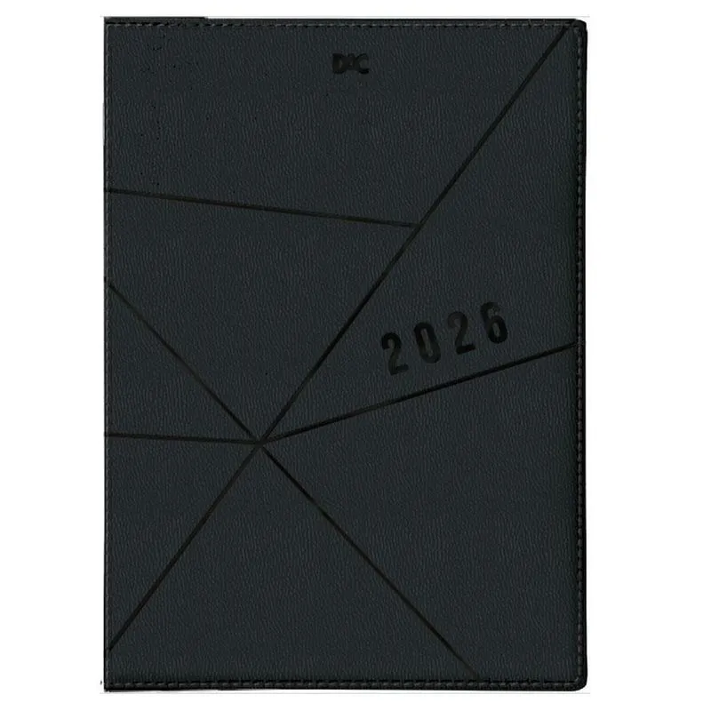 Agenda 2026 Semanal Univ Cost Executiva 160págs Preto Dac