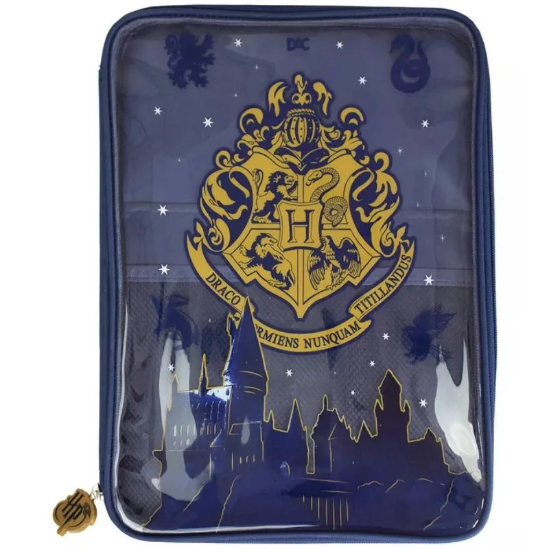 Pasta Universitária Harry Potter Com Bolsos Internos - Dac