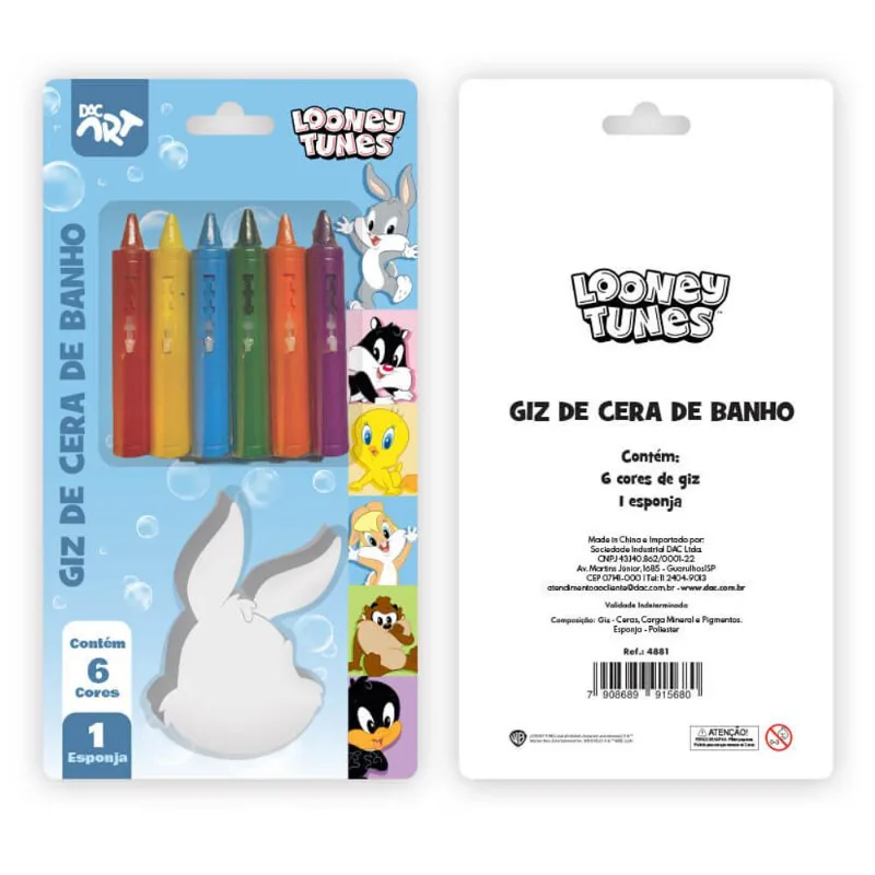Giz para Banho Looney Tunes Baby GIZ P/BANHO LOONEY TUNES BABY