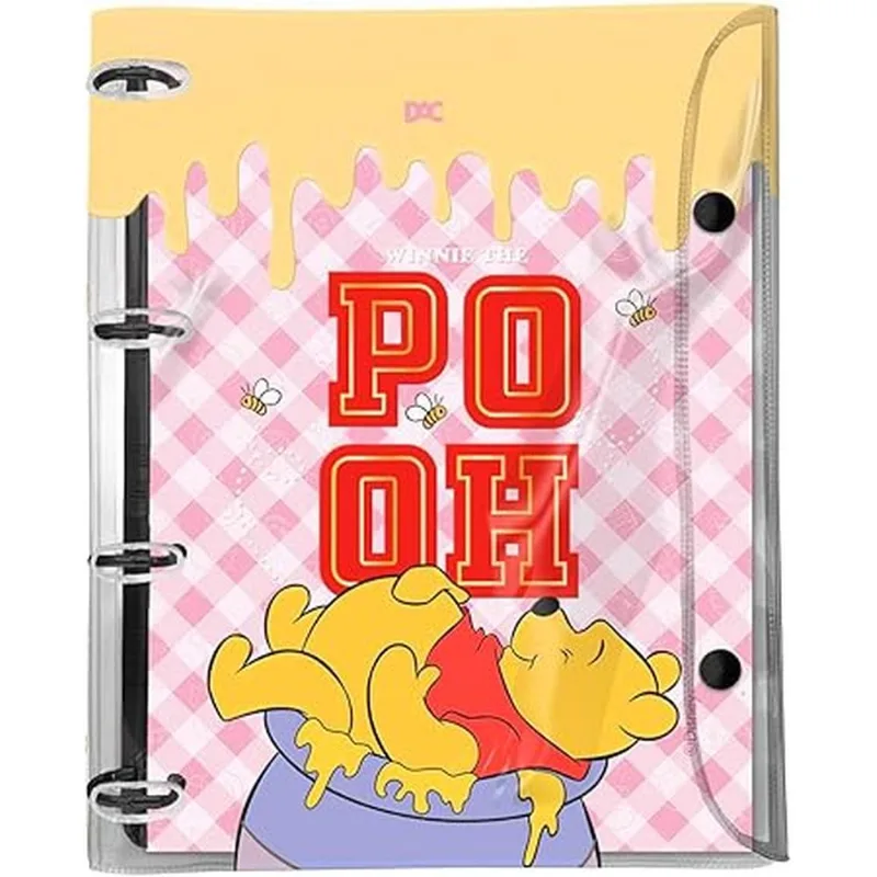 Caderno Univ. Argolado 10 Div. 192 Folhas Pooh - DAC