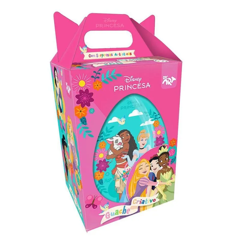 Guache Criativo Princesas Com Surpresas Artísticas - Dac