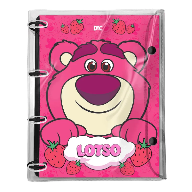 FICHARIO PVC CRISTAL UNIV LOTSO R.5398 ÚNICA