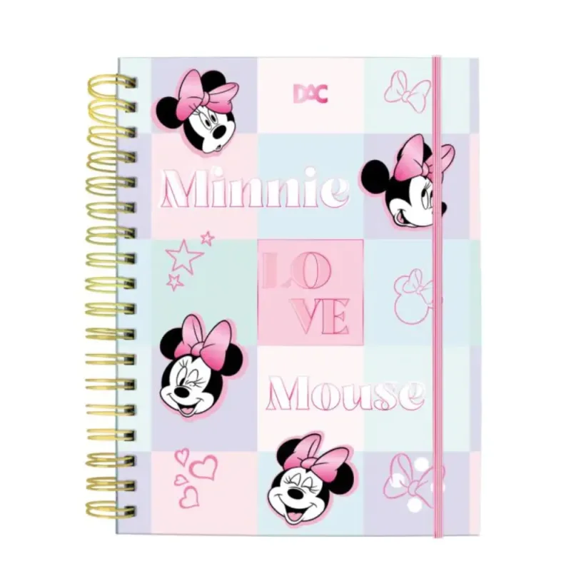 Caderno Colegial DAC Smart Minnie