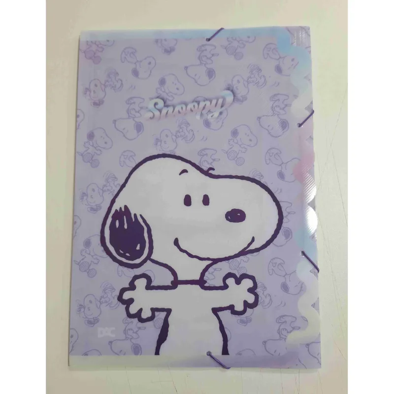 Pasta Aba Elastico Ofício Snoopy 232x332mm DAC 1un