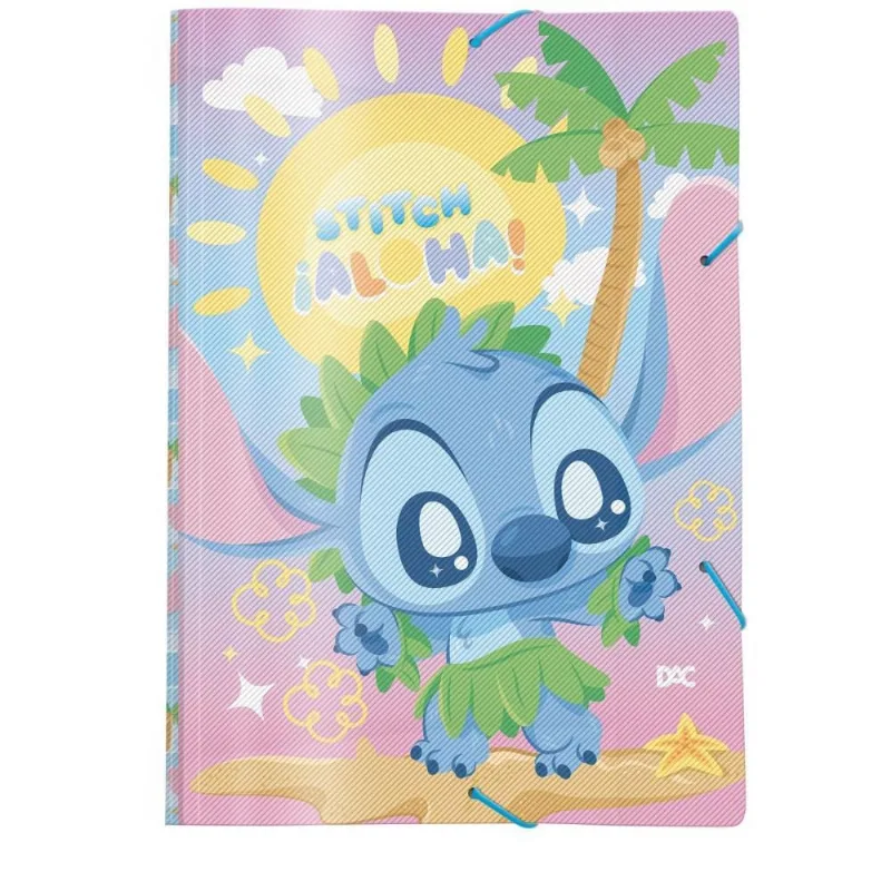 Pasta ABA Elastica Plastica STITCH KIDS S/LOMBO PCT.C/10