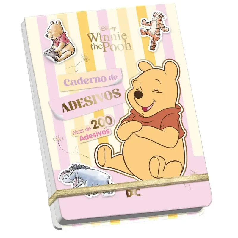 CADERNO DE ADESIVOS POOH