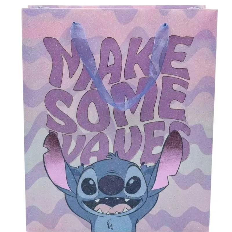 Sacola para Presente Mio Stitch Grande