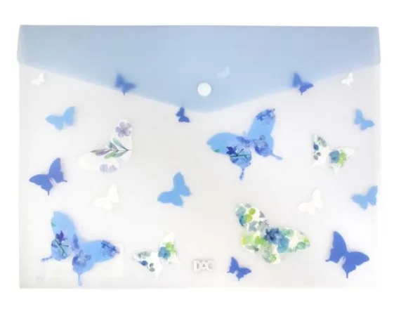 Pasta Envelope A4 com Botão Butterfly 332x237mm Dac 1un