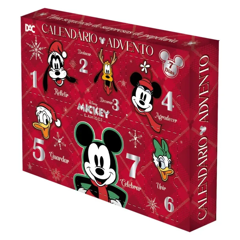 CALENDARIO ADVENTO MICKEY E AMIGOS