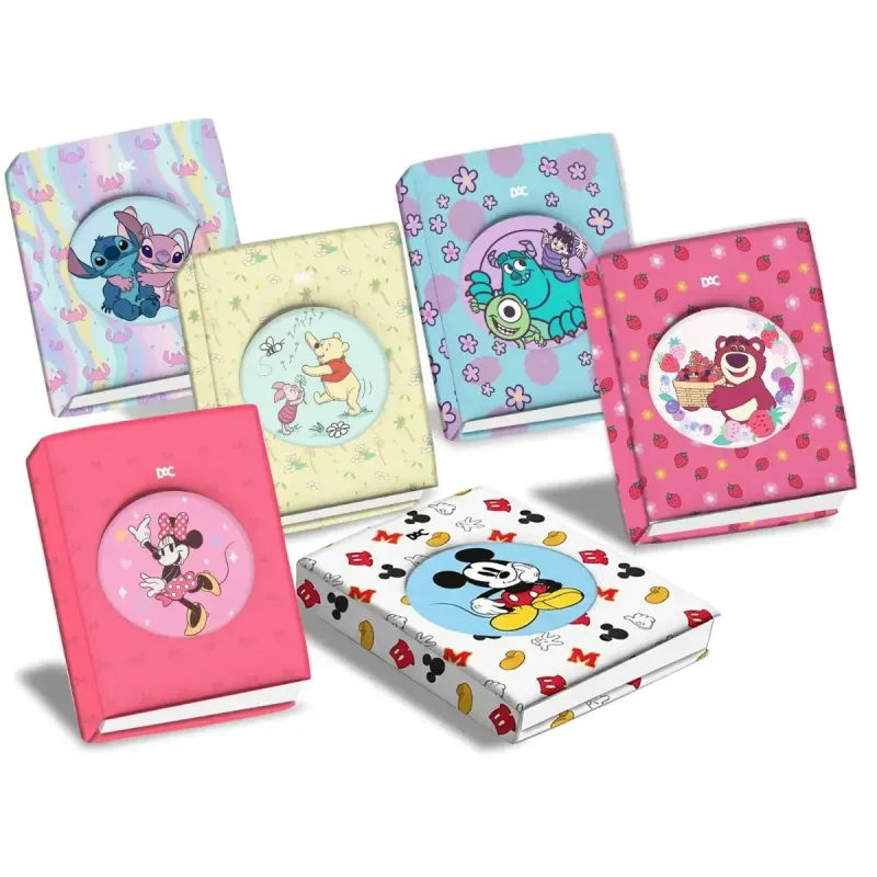 MINI CADERNO COLECIONAVEIS DISNEY