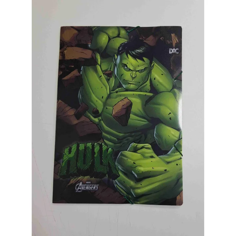 Pasta Aba Elastico Ofício Avengers 232x332mm DAC 1un