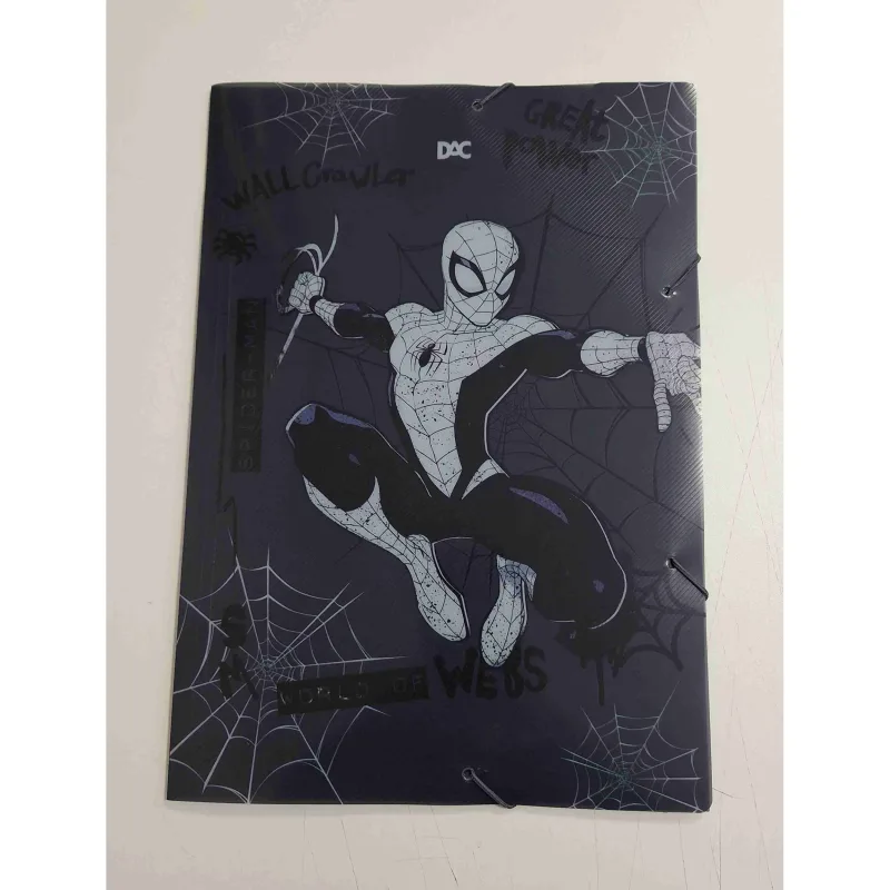 Pasta Aba Elastico Ofício Homem Aranha Teen 232x332mm DAC 1un