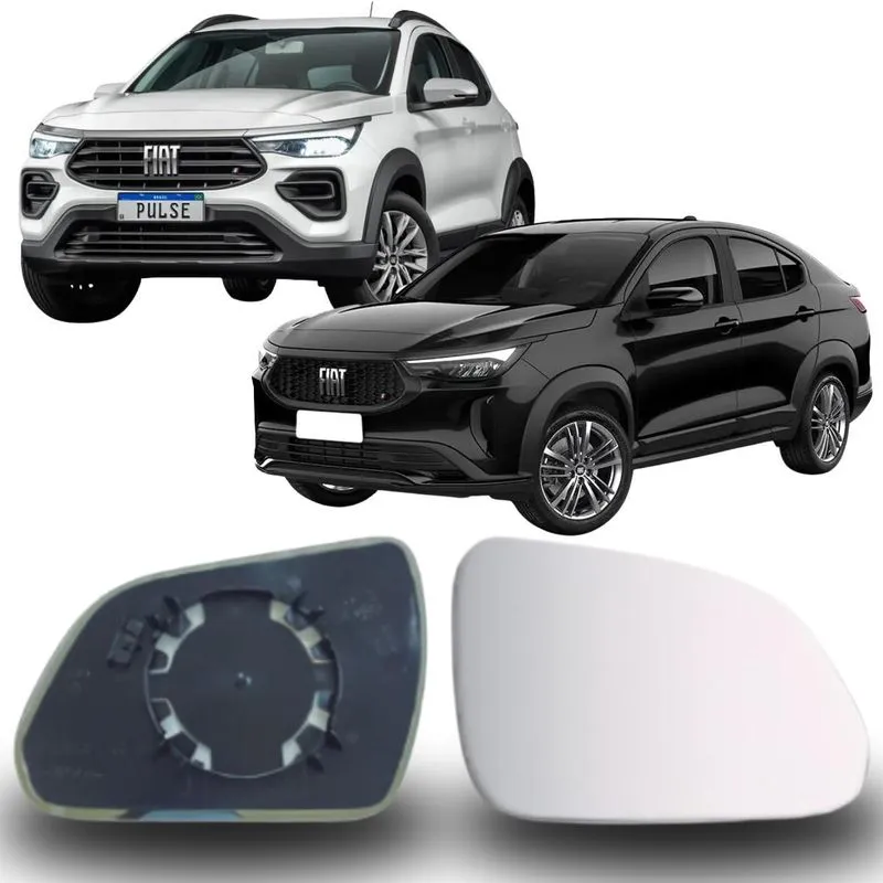 Lente Espelho Retrovisor Pulse Fastback 2023/2025 Lado Direito Removel Sb274