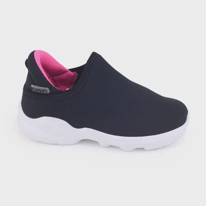Tênis infantil mna Bloompy 4725 Levity Girls SlipOn elástico