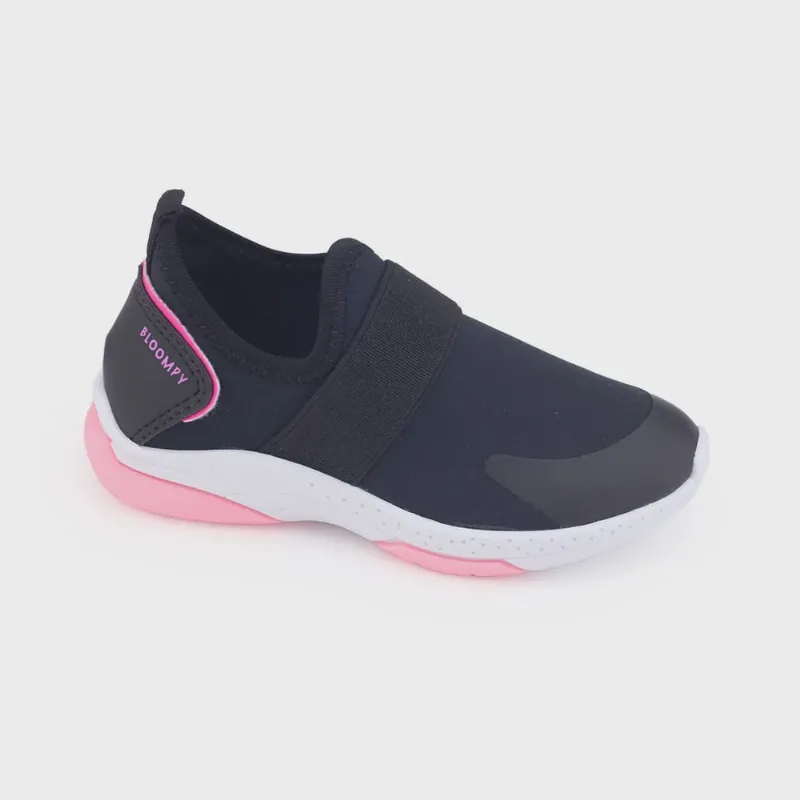 Tênis infantil mna Bloompy 4522-02 SlipOn elástico