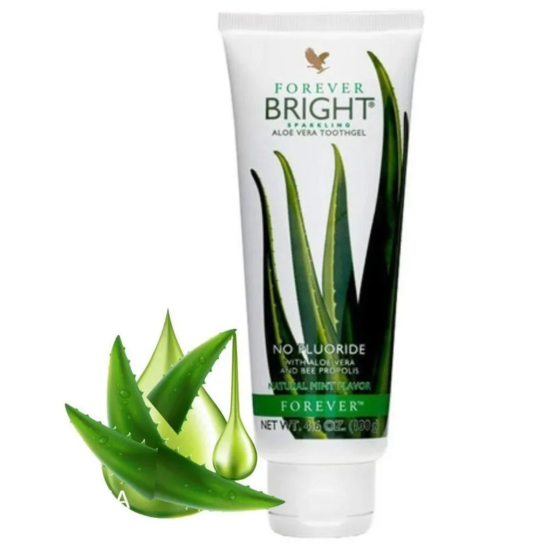 1 Un Pasta Dente Aloe Vera Natural Babosa Gel Dental S/fluor