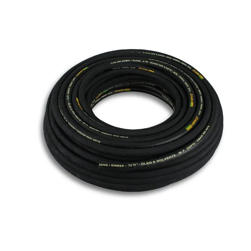 Mangueira Hidráulica R6 Menco 3/8 pol - 70m Reforço Nylon