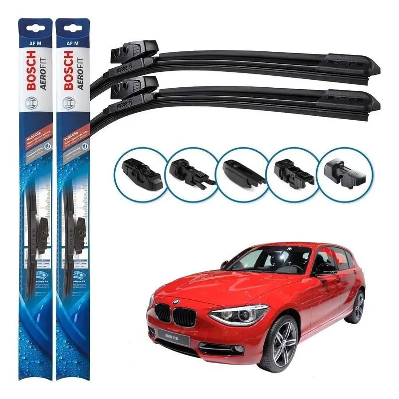 Palheta Bosch Dianteira Bmw 118i Série 1 2004/2012 Multiclip