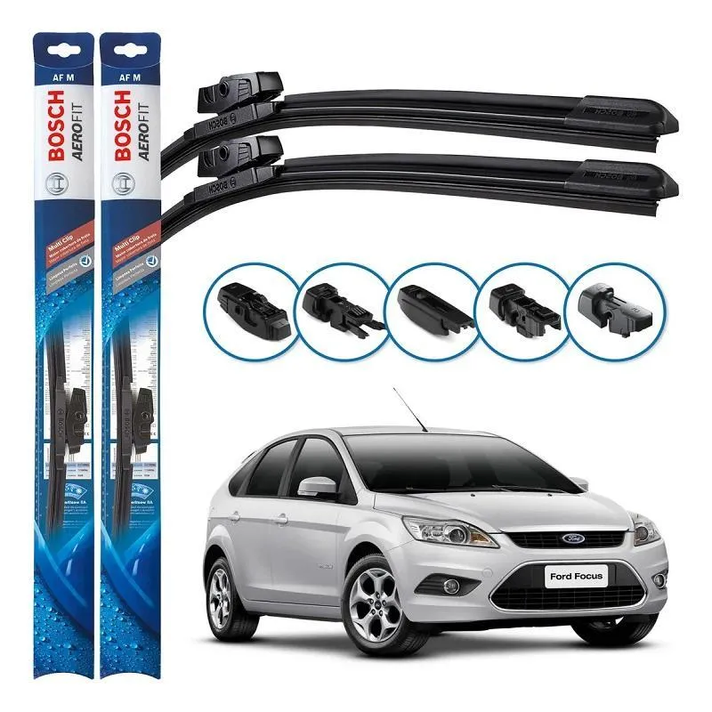 Palheta Bosch Dianteira Focus 2008/13 Multiclip Aerofit