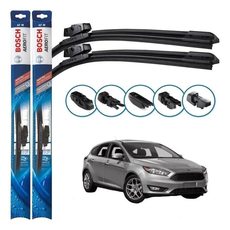 Palheta Bosch Dianteira Focus 2016/19 Multiclip Aerofit