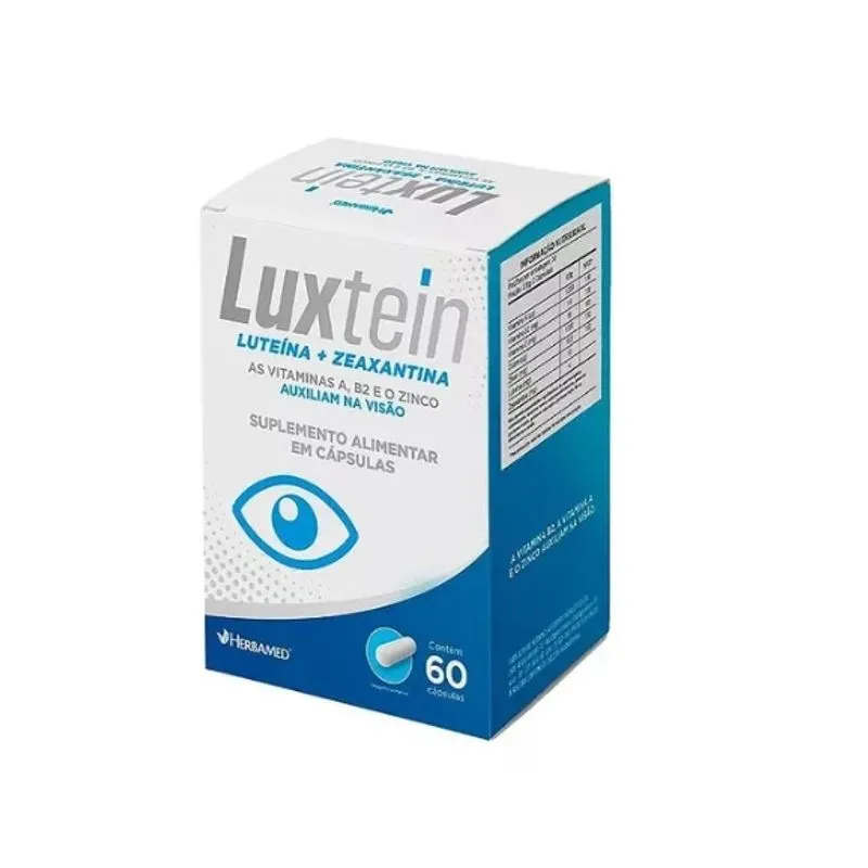 Luxtein - Suplemento para Saúde Ocular - Herbamed 60 Cap